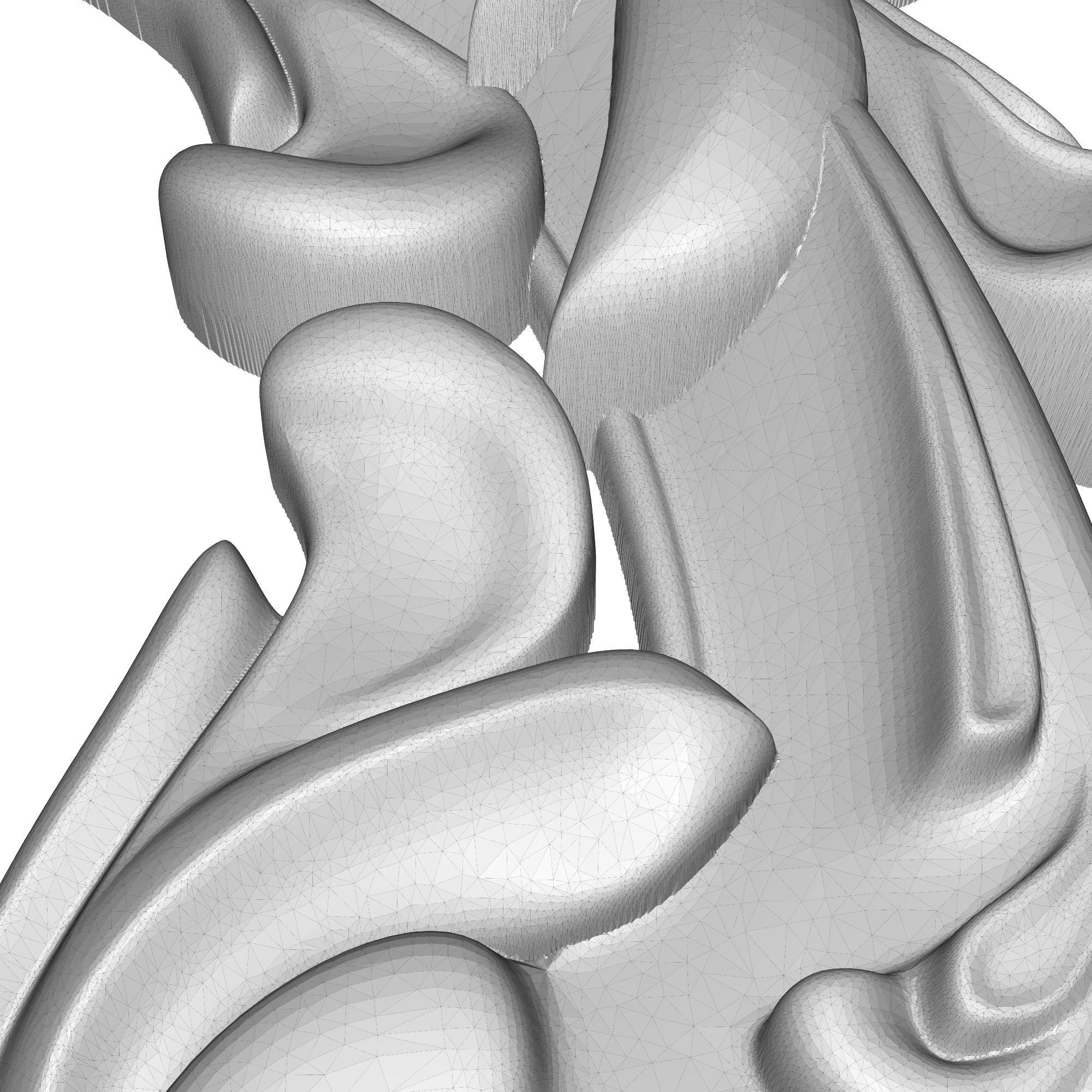 decorative pattern ready for 3D printing 3D model_10