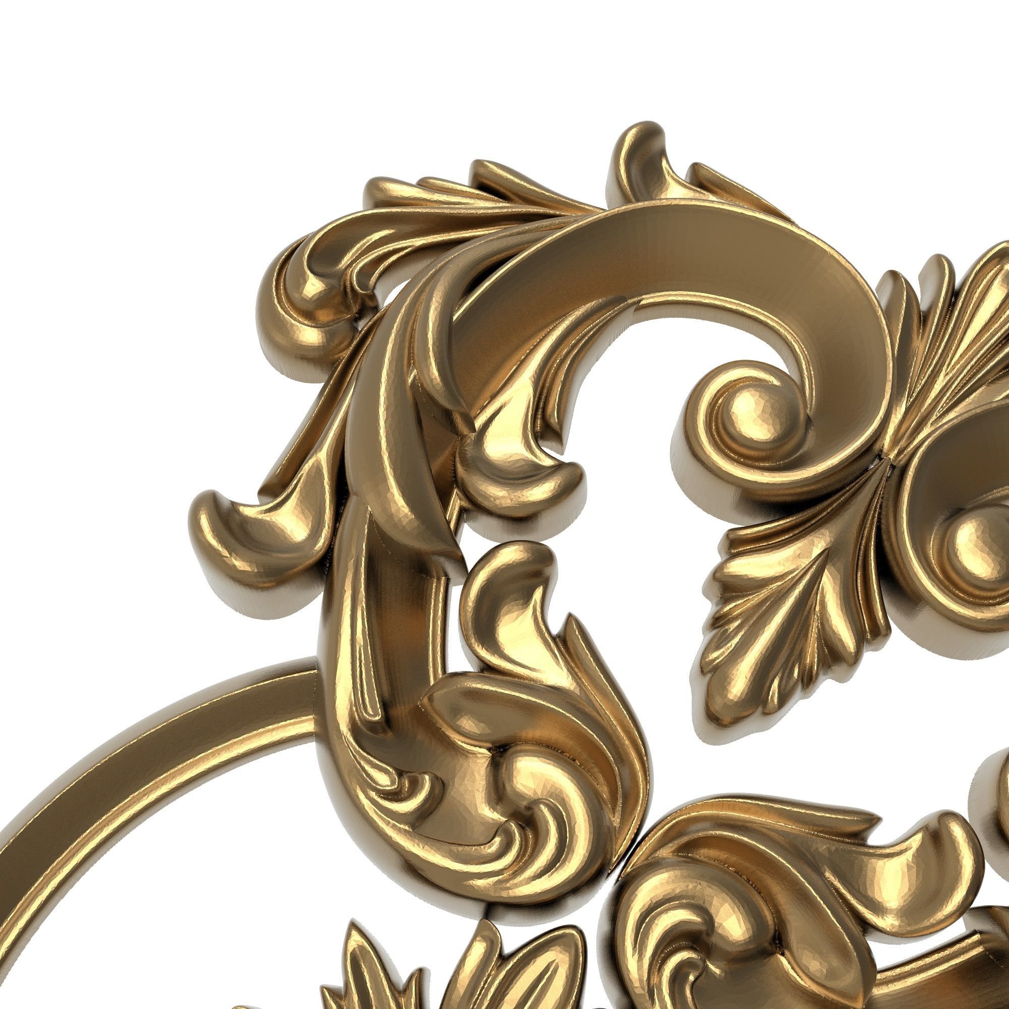 decorative pattern ready for 3D printing 3D model_7