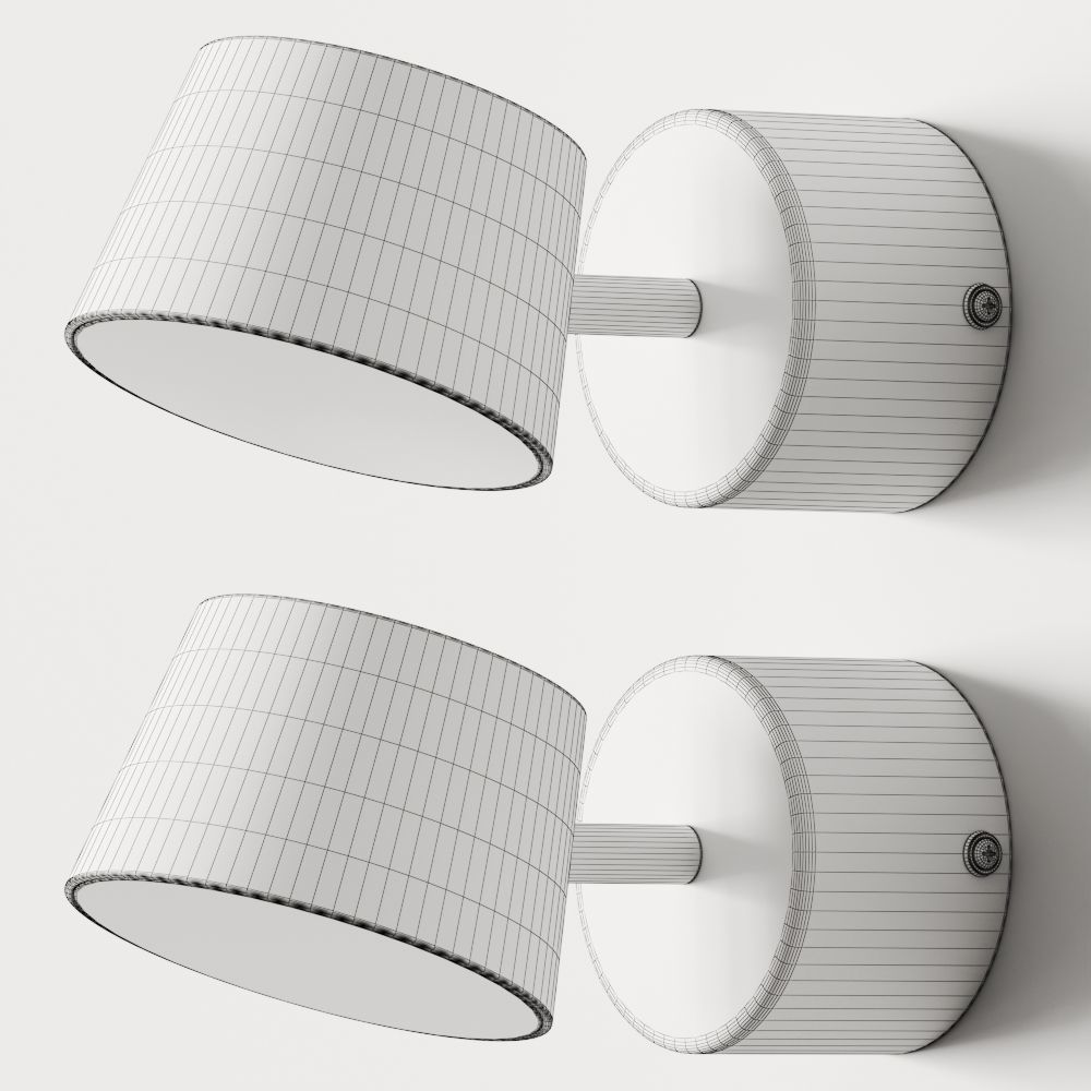 Aromas del Campo Nera Wall Lamp 3D model_1