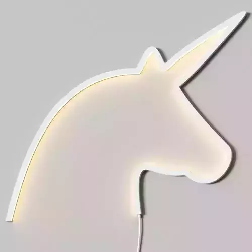 Crate and Kids Unicorn Wall Lamp