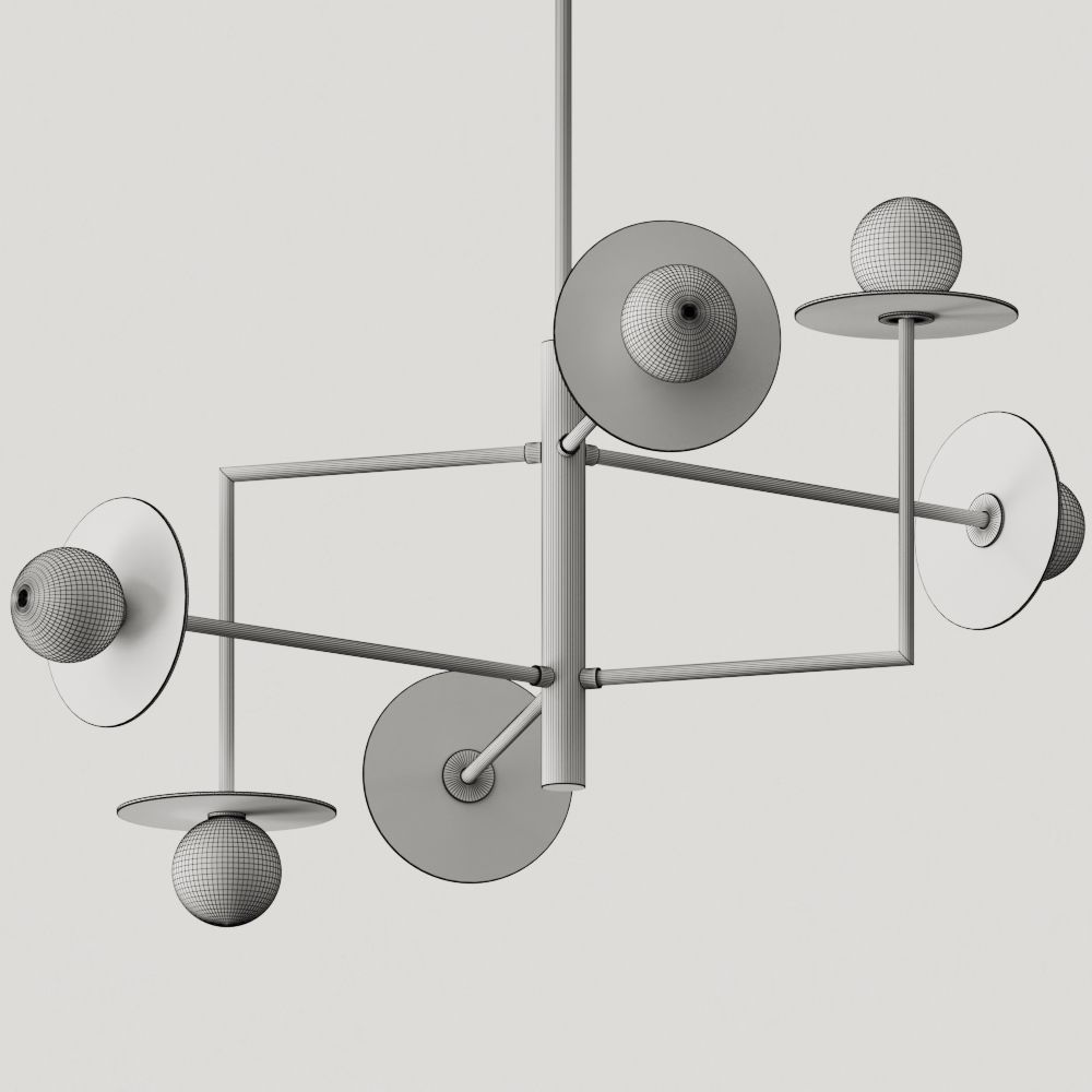 Aromas del Campo Miro Pendant Lamp 3D model_2