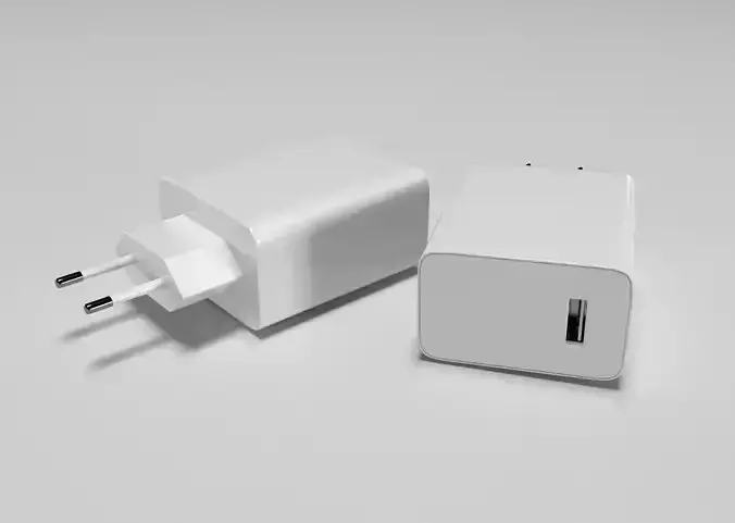 USB adapter 3D model