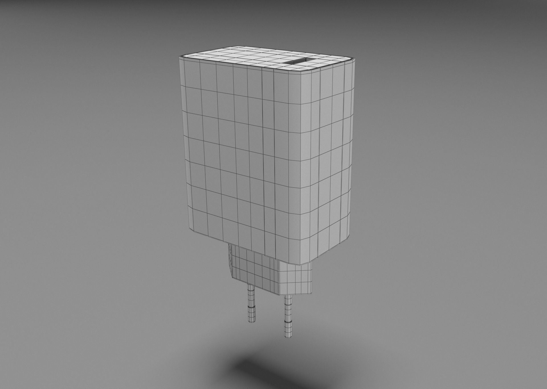 USB adapter 3D model_9
