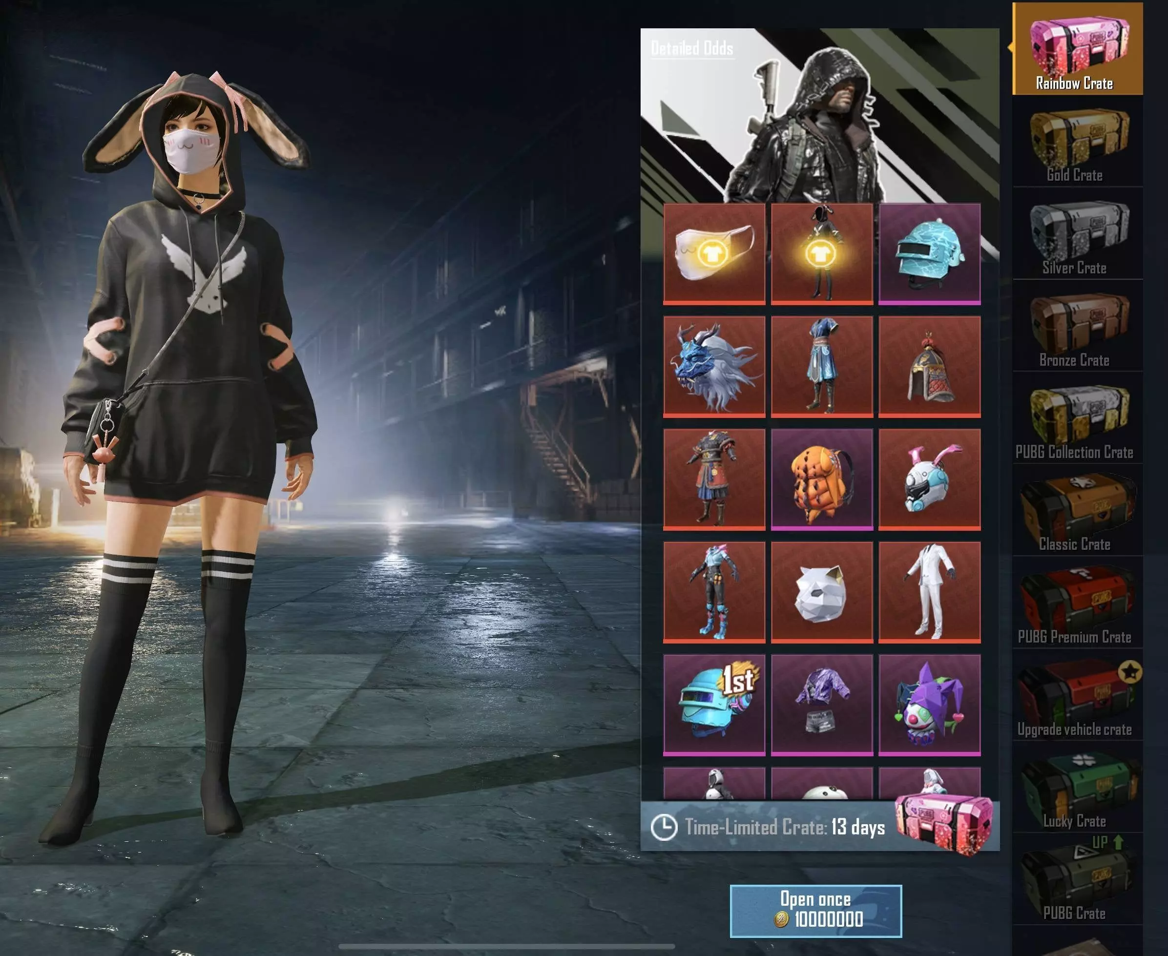 Bunny Set PUBG Mobile 3D model Low-poly 3D model_0