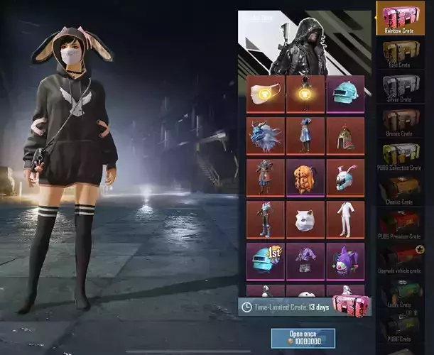 Bunny Set PUBG Mobile 3D model Low-poly 3D model