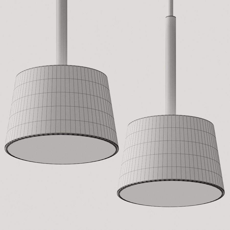 Aromas del Campo Nera Pendant Lamps 3D model_1