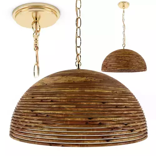 Lilou rattan pendant