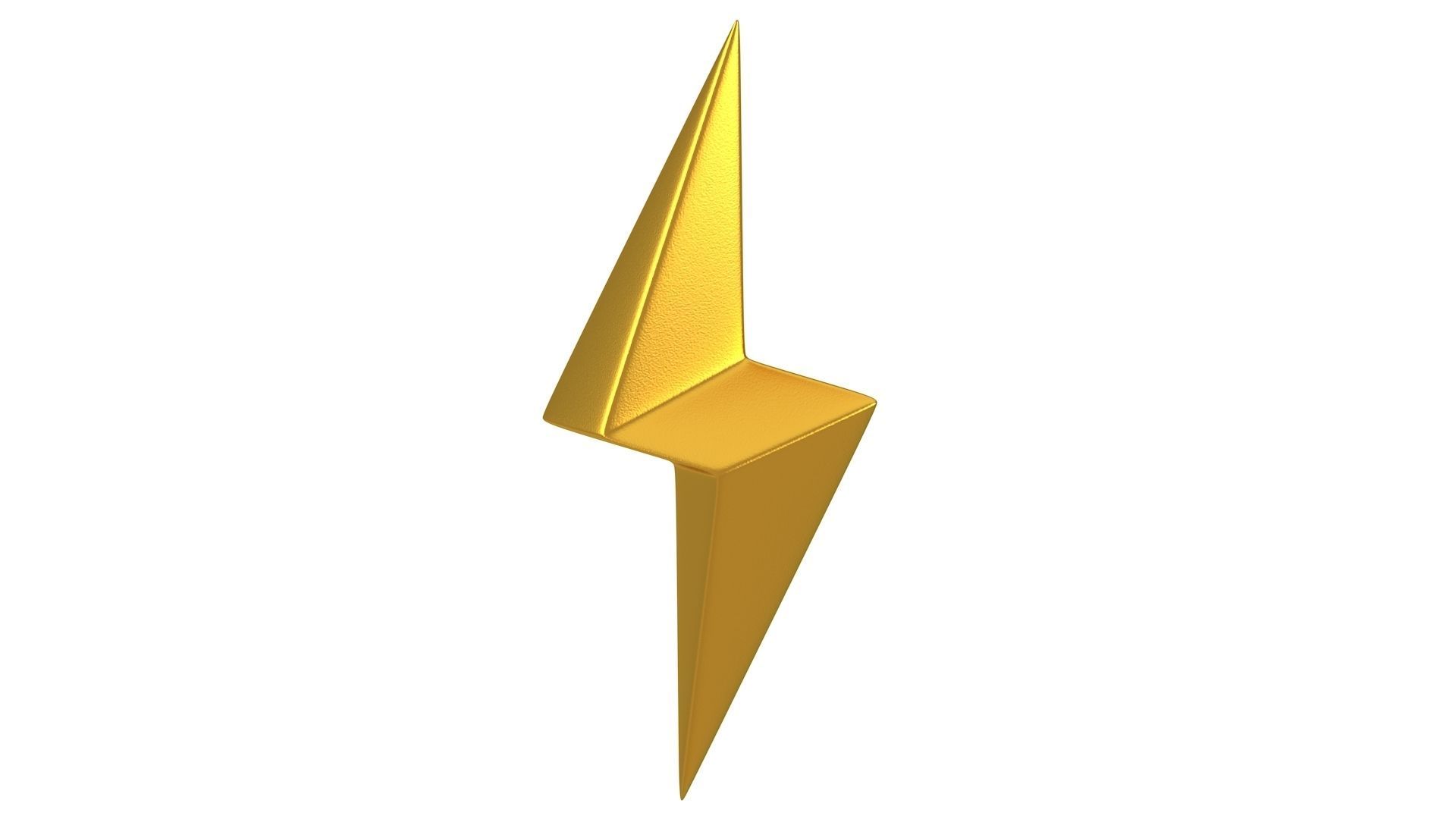 Lightning symbol 01 3D model_7