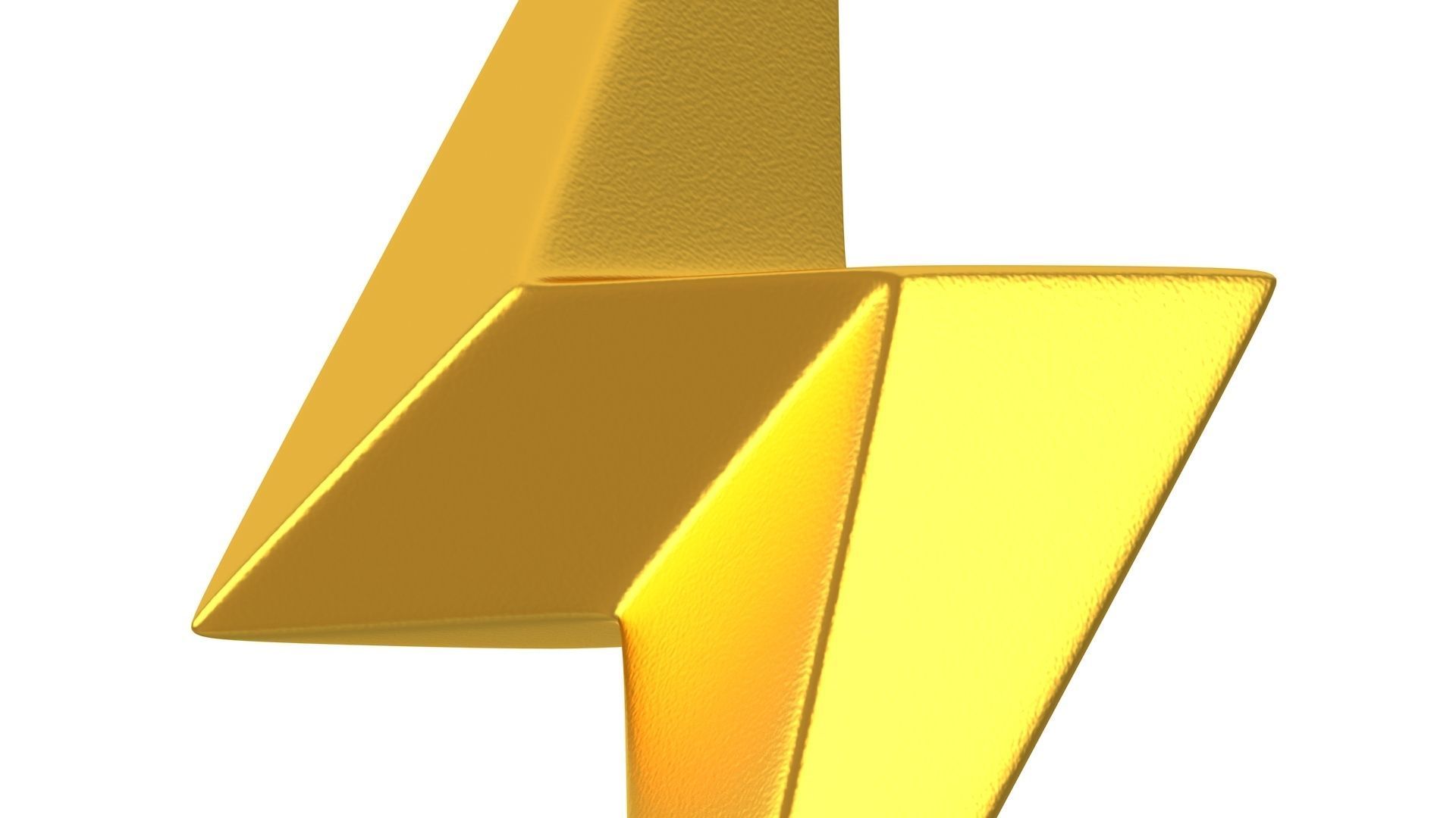 Lightning symbol 01 3D model_8