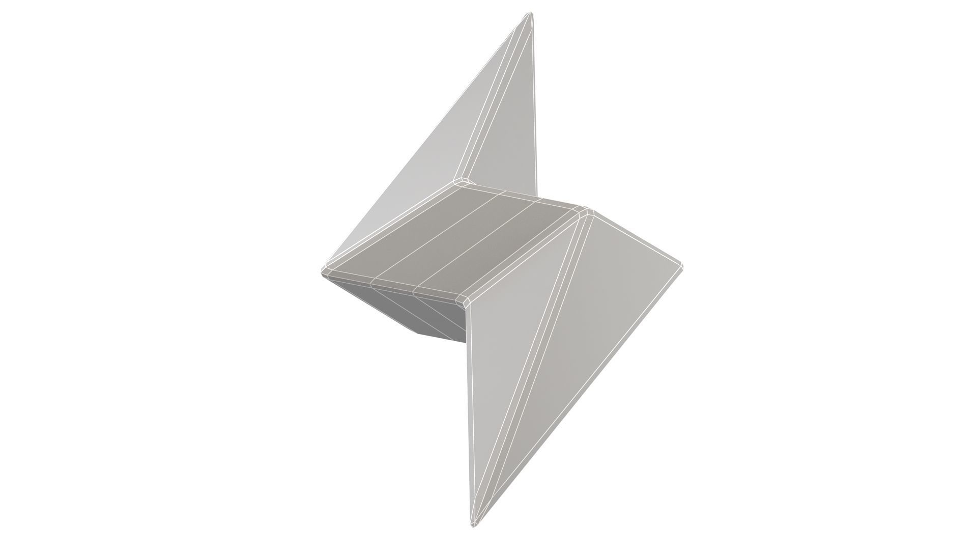 Lightning symbol 01 3D model_15