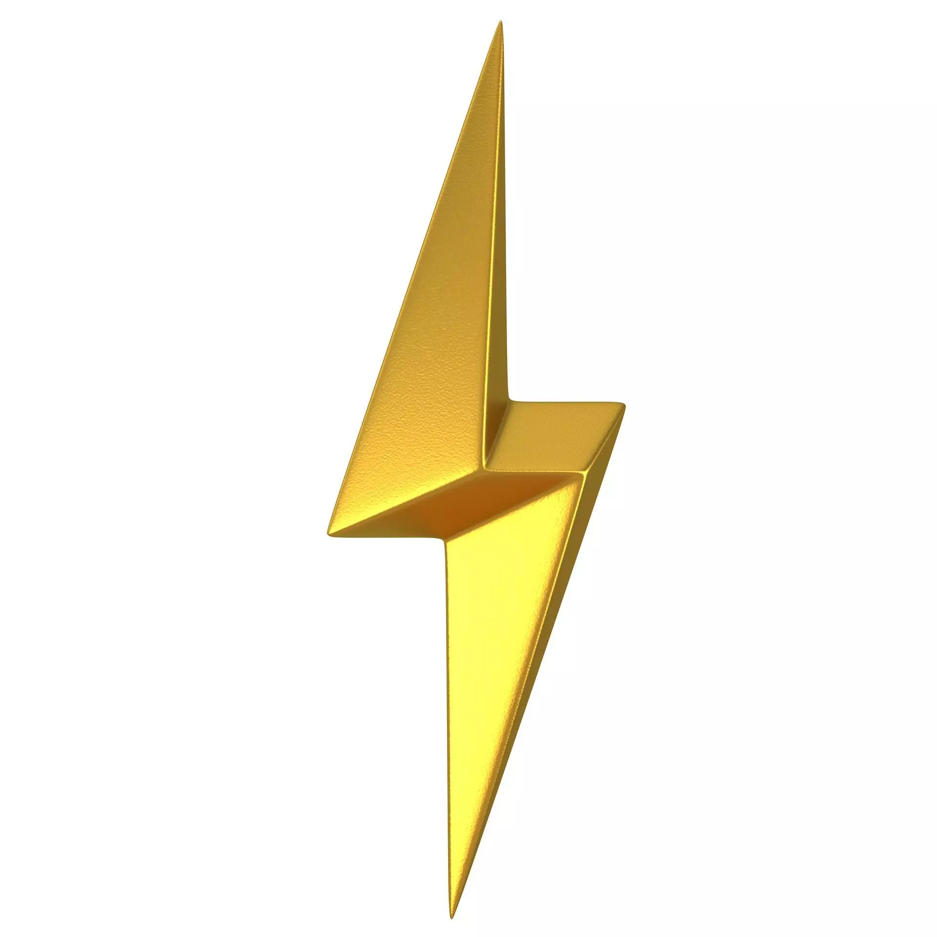 Lightning symbol 01 3D model_0