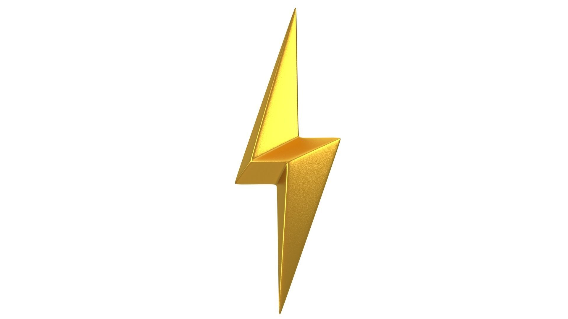 Lightning symbol 01 3D model_3