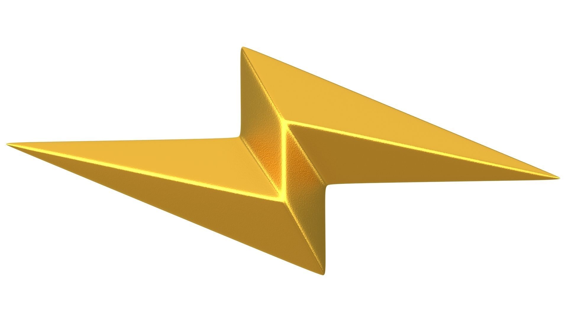 Lightning symbol 01 3D model_9