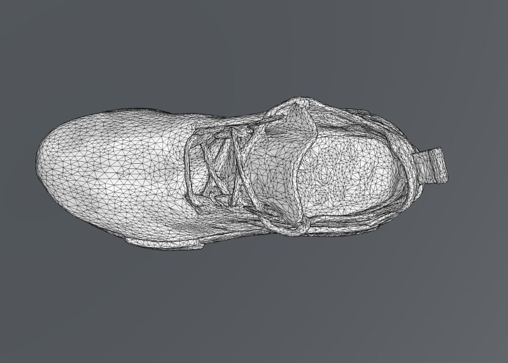 Adidas NMD R1 sneaker Low-poly 3D model_9