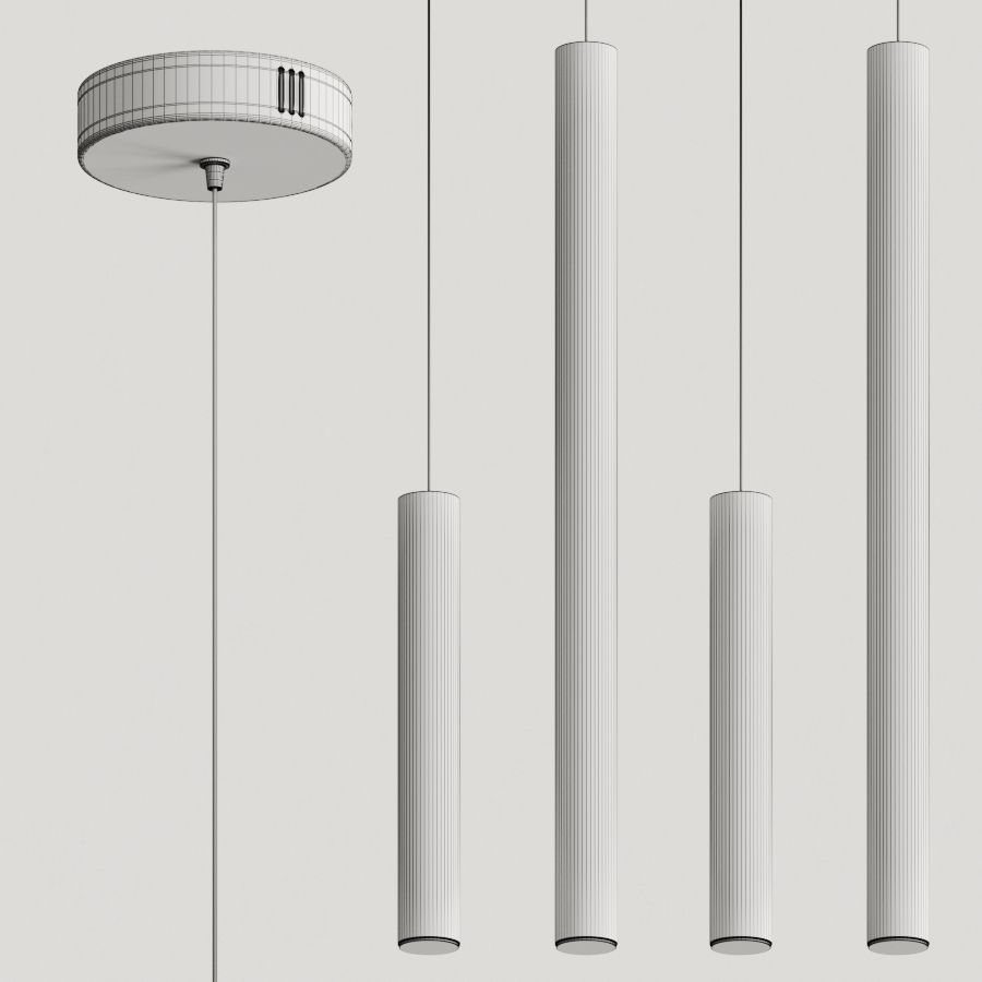 Aromas del Campo Nico Pendant Lamp 3D model_1