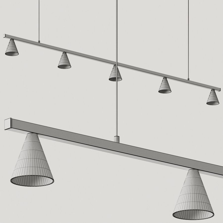 Aromas del Campo Lyb Pendant Lamp 3D model_1