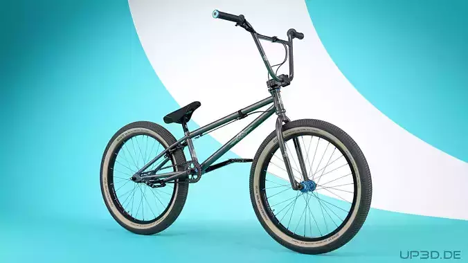 Bicycle  Bmx High Detailed