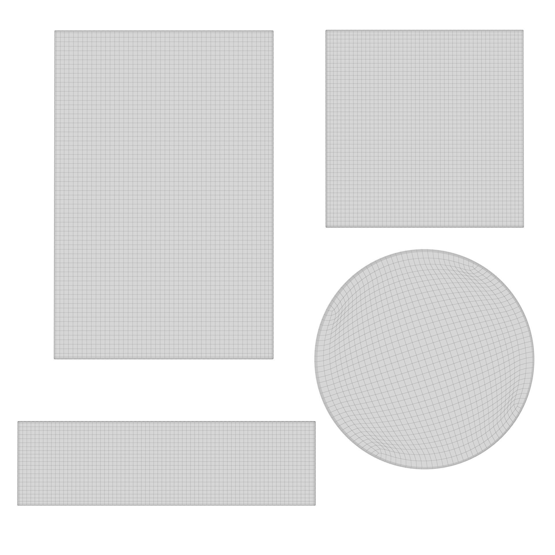 Rugs No 27 Low-poly 3D model_8