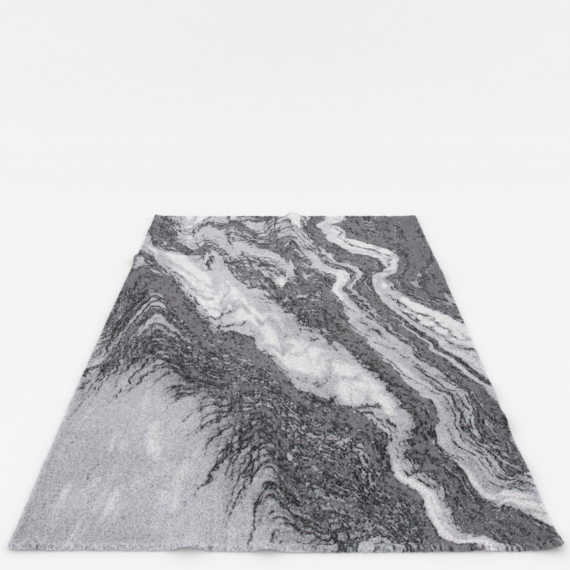 Rugs No 27 Low-poly 3D model_7
