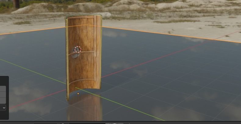 Roman Scutum  3D model_2