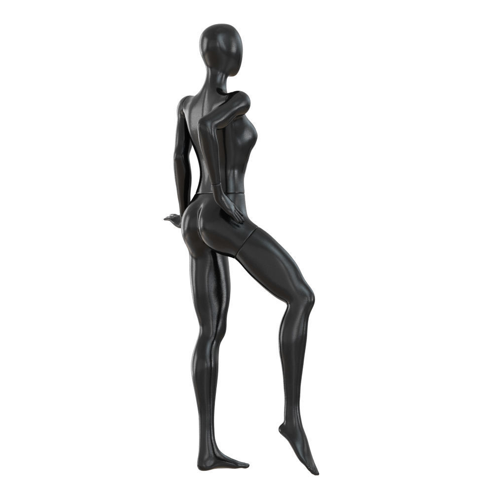 Female Abstract Mannequin 67 3D model_3