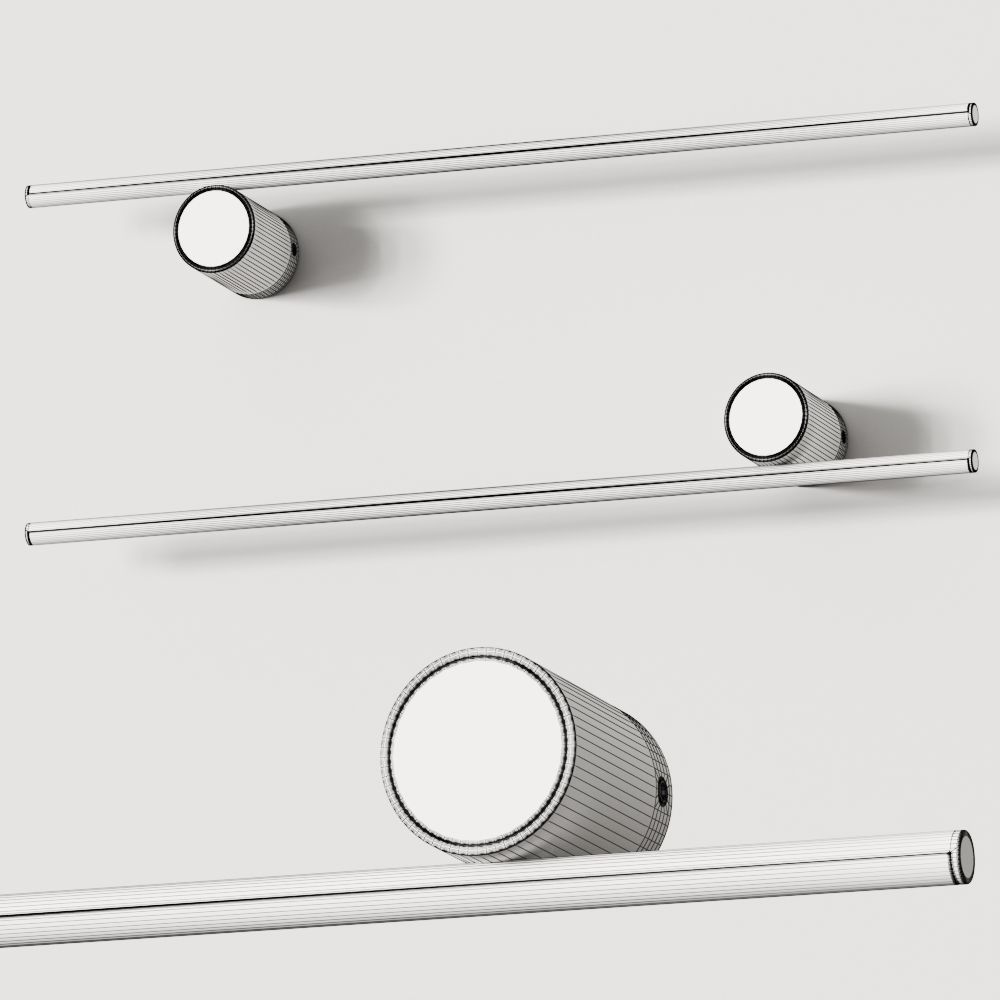 Flos Coordinates W1 Wall Lamp 3D model_2