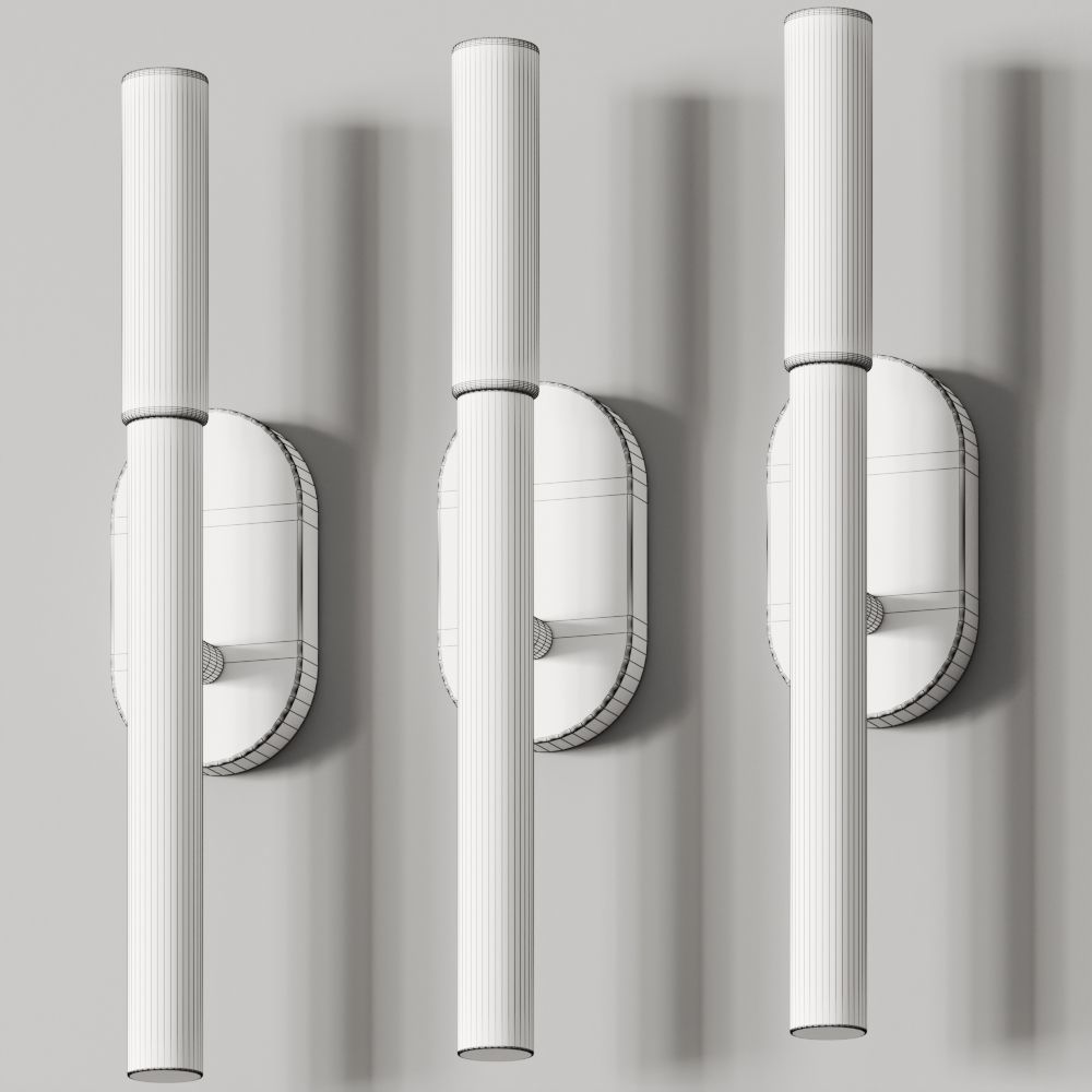 Kelly Wearstler Rousseau Wall Lamp 3D model_1