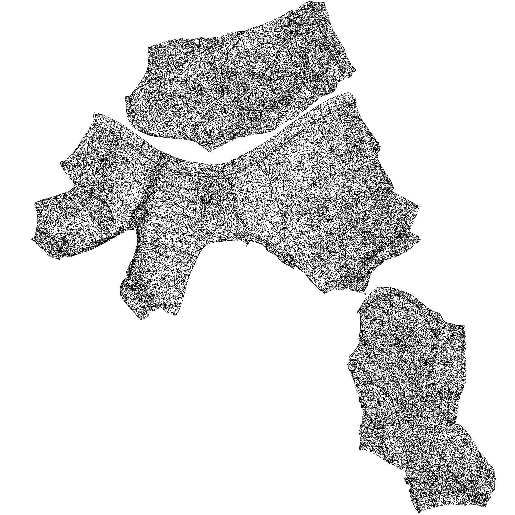 Crocodile Vinyl Jacket 3D model_8