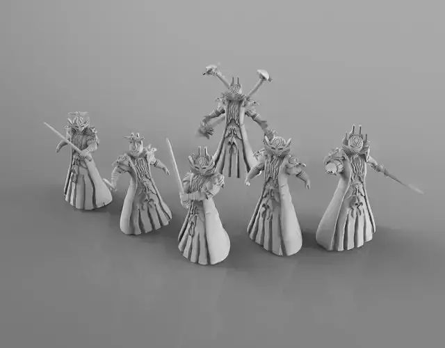 Old Dreadful Masters 3D print model