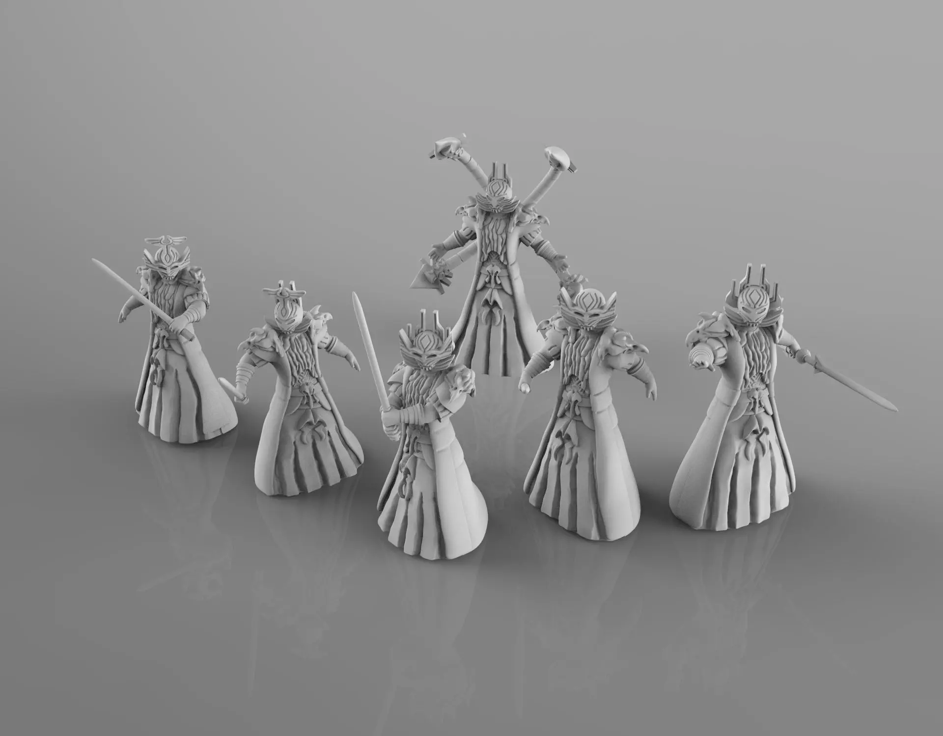 Old Dreadful Masters 3D print model_0