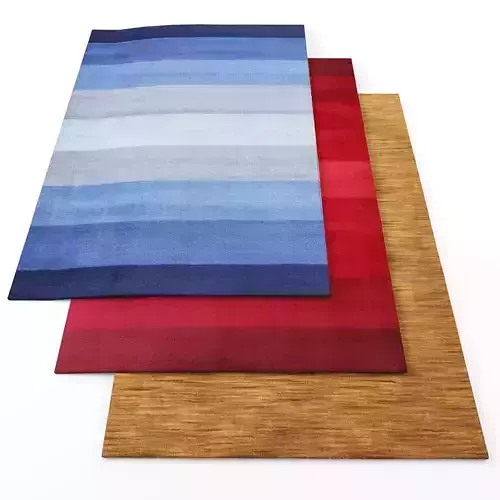 Rugs-1082 three striped rugs
