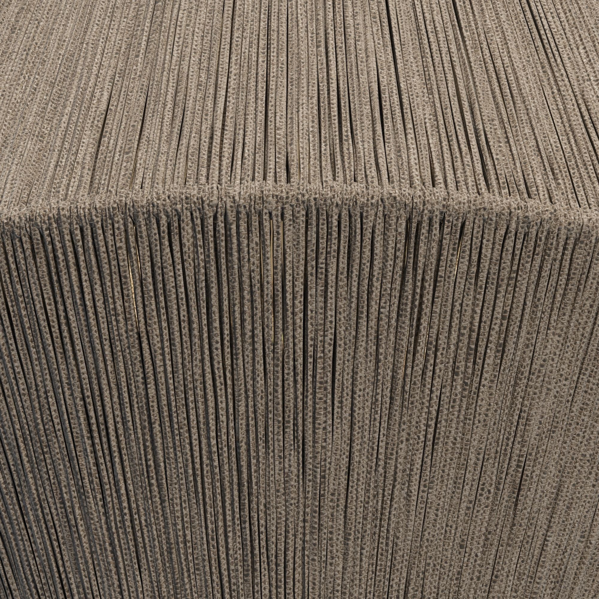 Lamp wood rattan wicker Cone n3 3D model_8