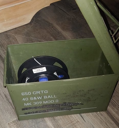 Ammo can filament dry box 3D print model