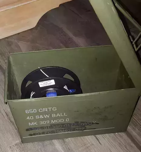Ammo can filament dry box 3D print model