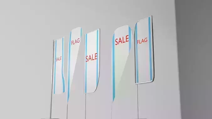 Marketing flag banners pack
