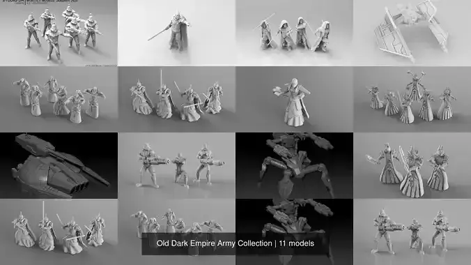 Old Dark Empire Army Collection 