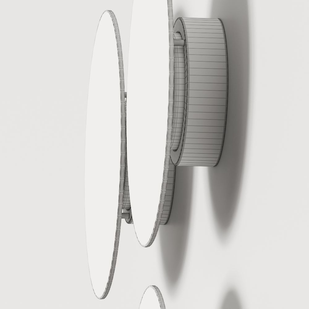 Egoluce Eclipse Plus Wall Lamps 3D model_2