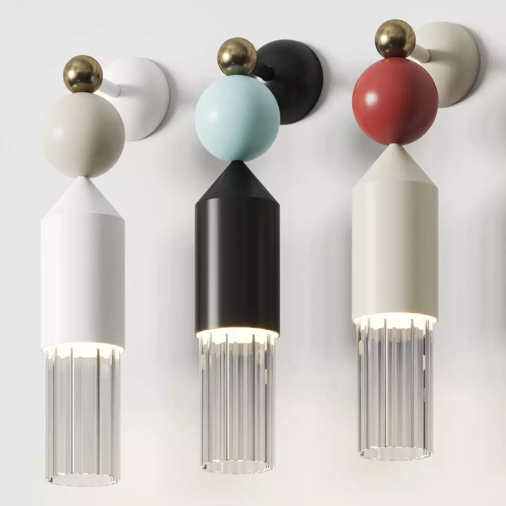 Maseiro Nappe App N4 Wall Lamp 3D model