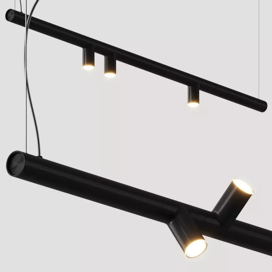 Estiluz Morse Pendant Lamp 3D model_0