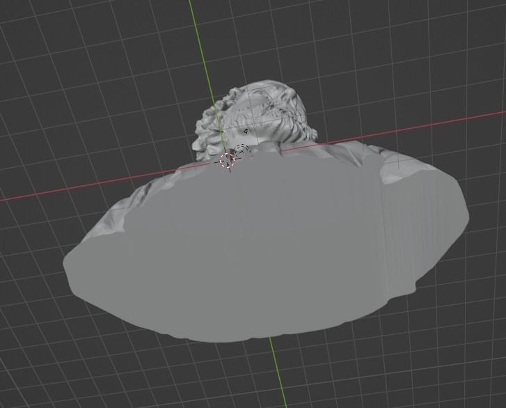 Donatello bust 3D print model_1