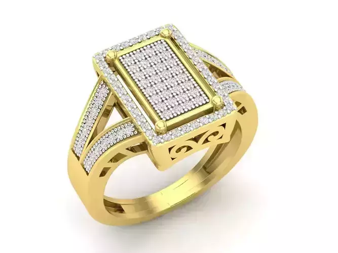 Diamond jewelry ring