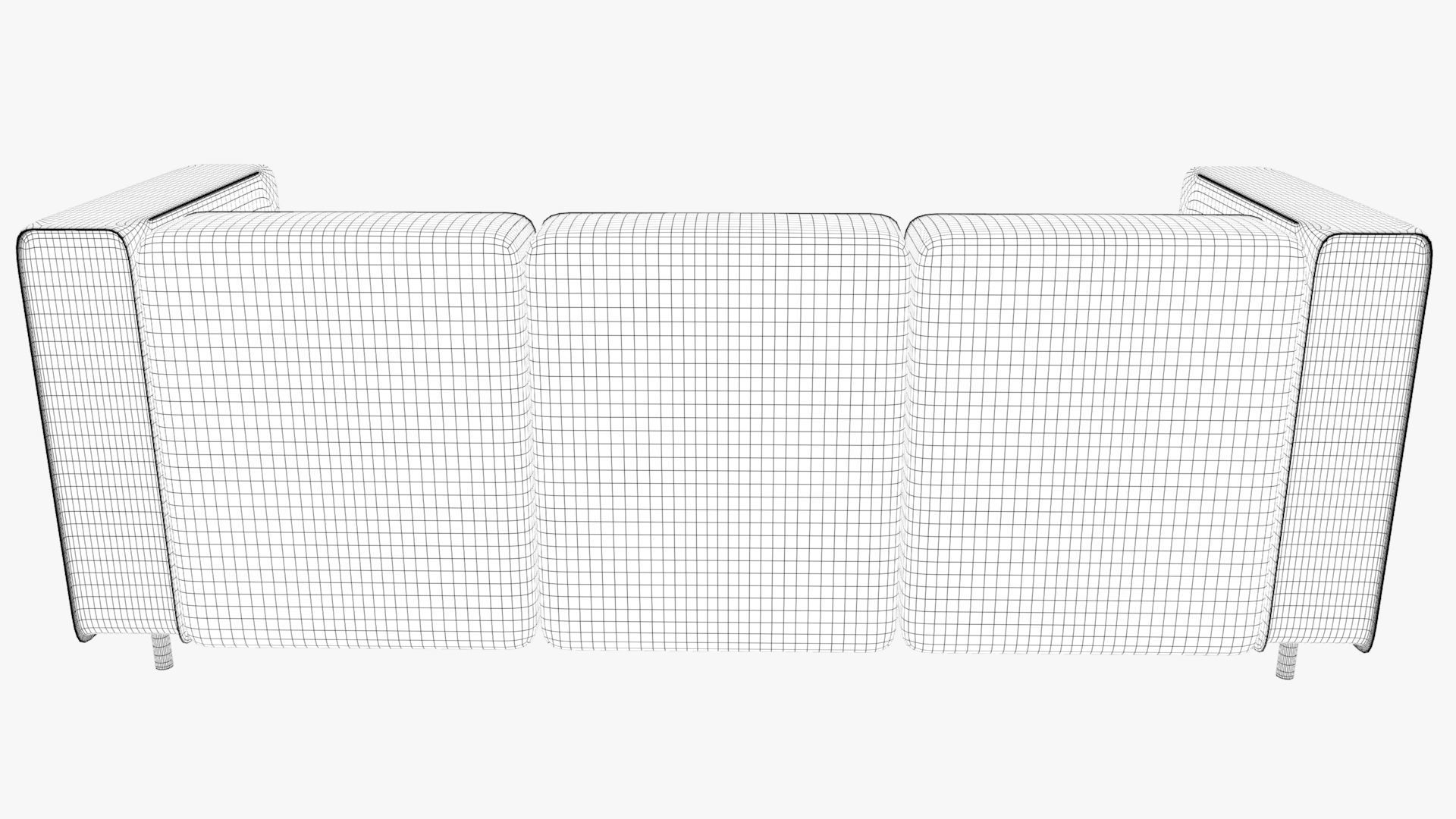 Modern sofa 3D model_25