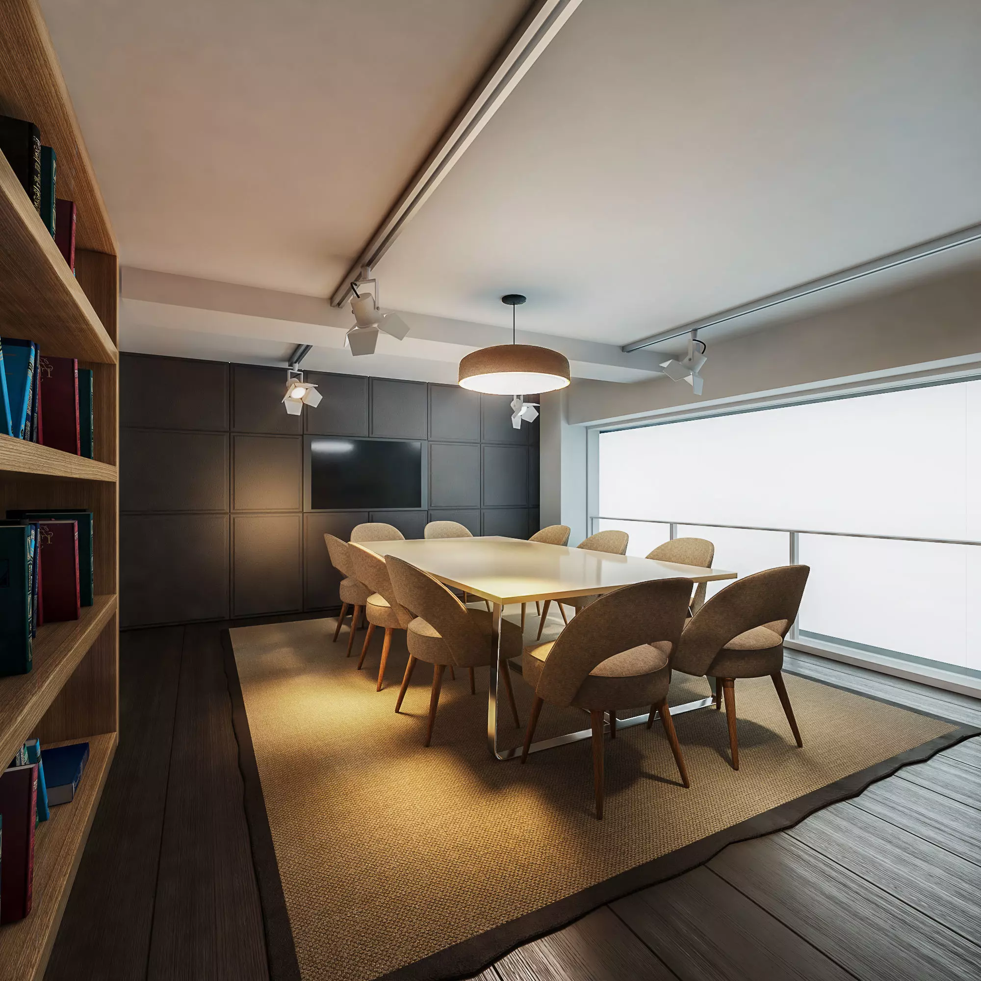 Super Hub Office Vol 08 Low-poly 3D model