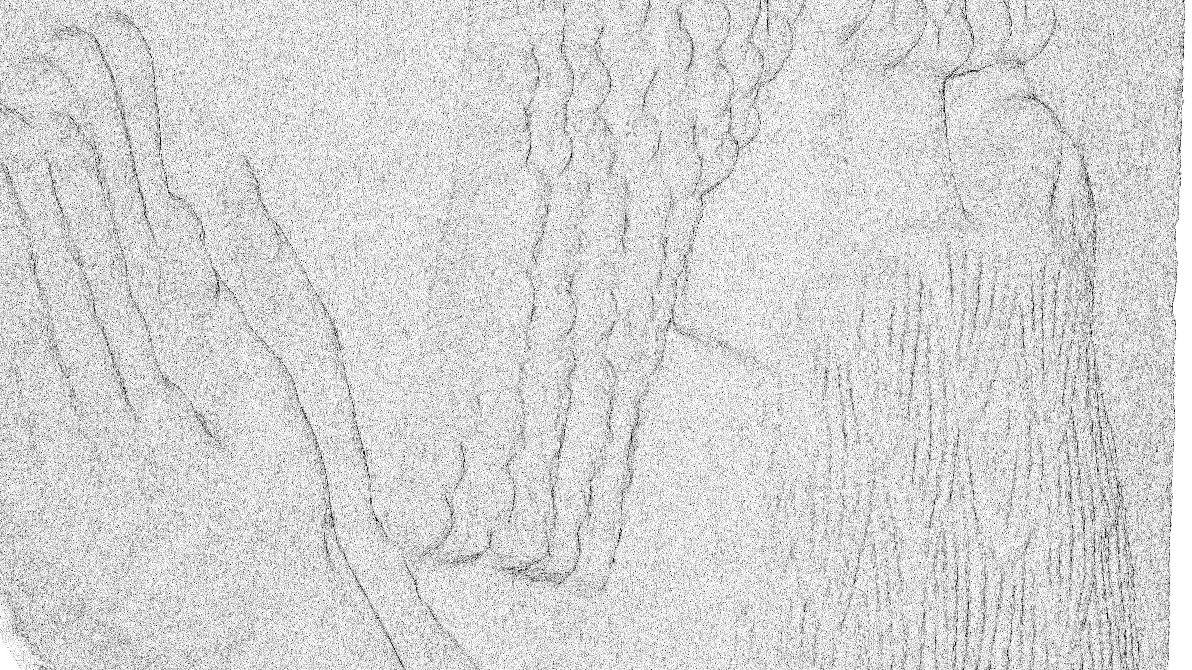 ASSYRIAN - TRIBUTAIRE MEDE I Low-poly 3D model_13