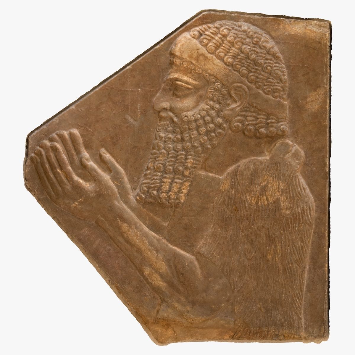 ASSYRIAN - TRIBUTAIRE MEDE I Low-poly 3D model_27