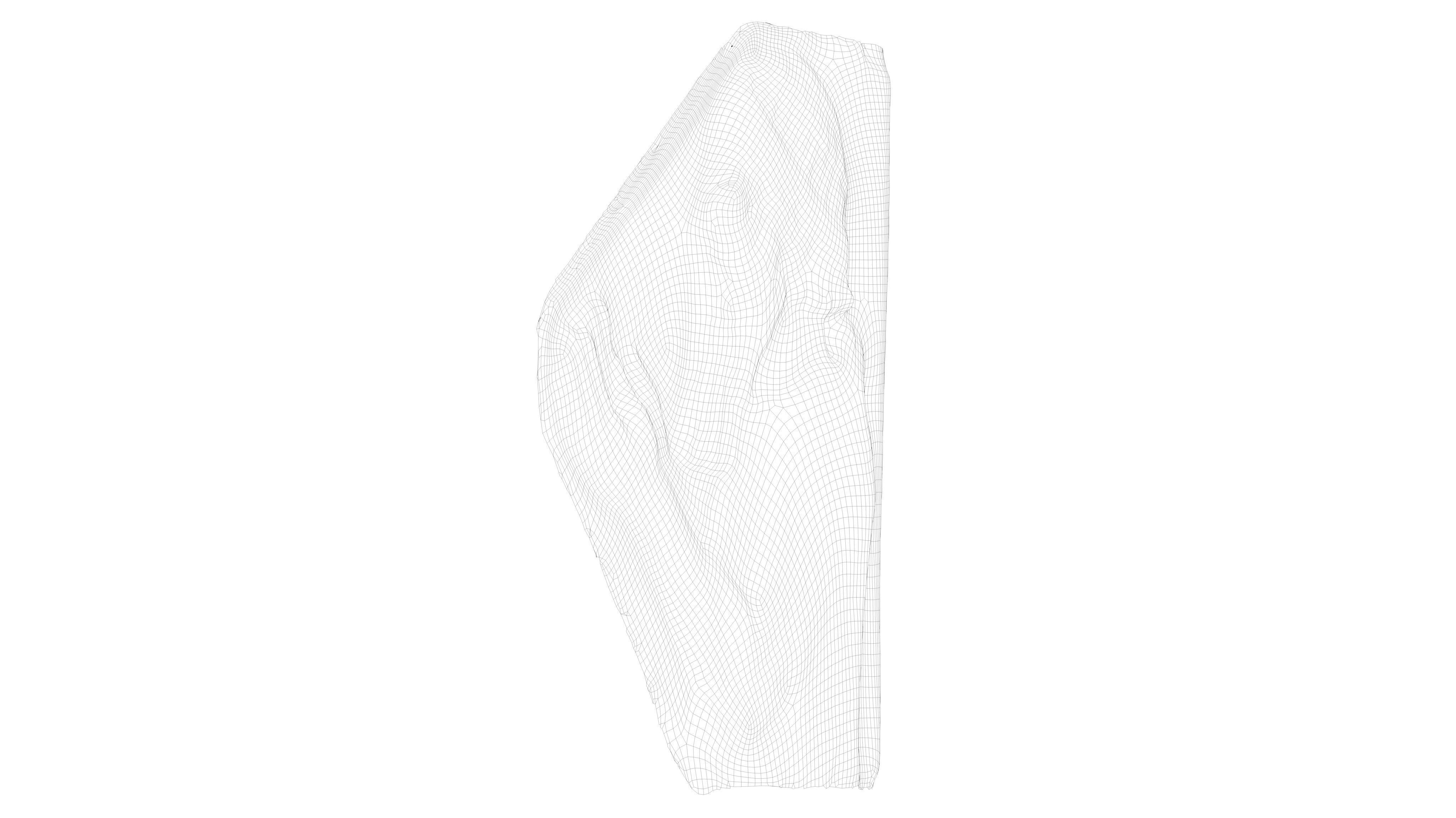 ASSYRIAN - TRIBUTAIRE MEDE I Low-poly 3D model_26