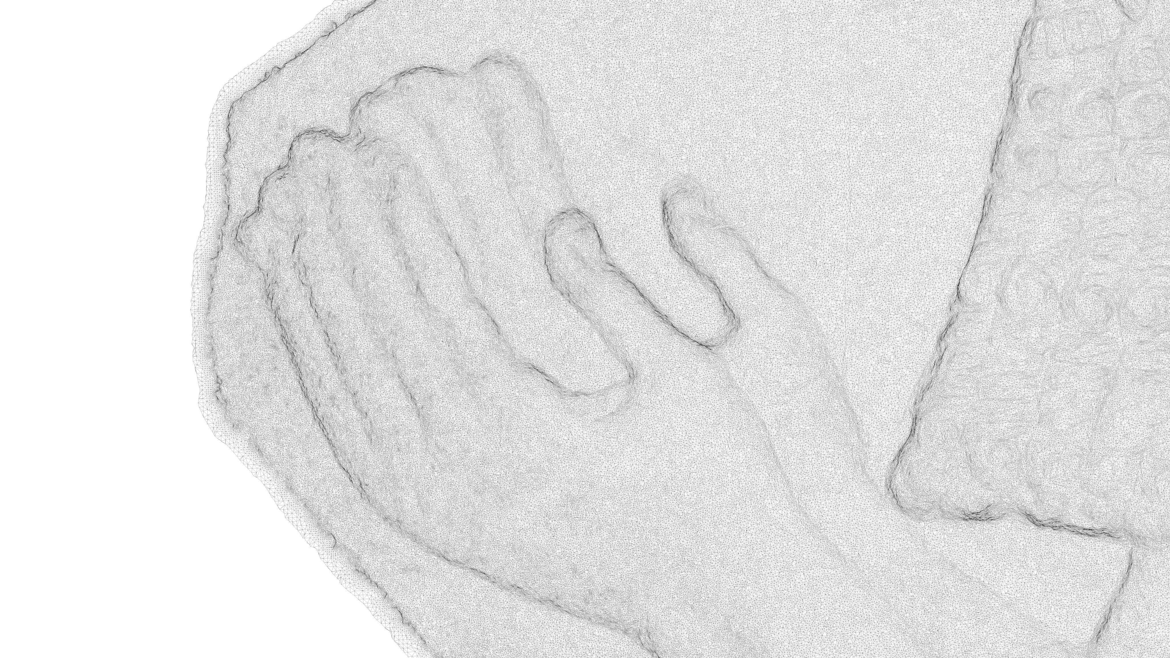 ASSYRIAN - TRIBUTAIRE MEDE I Low-poly 3D model_22