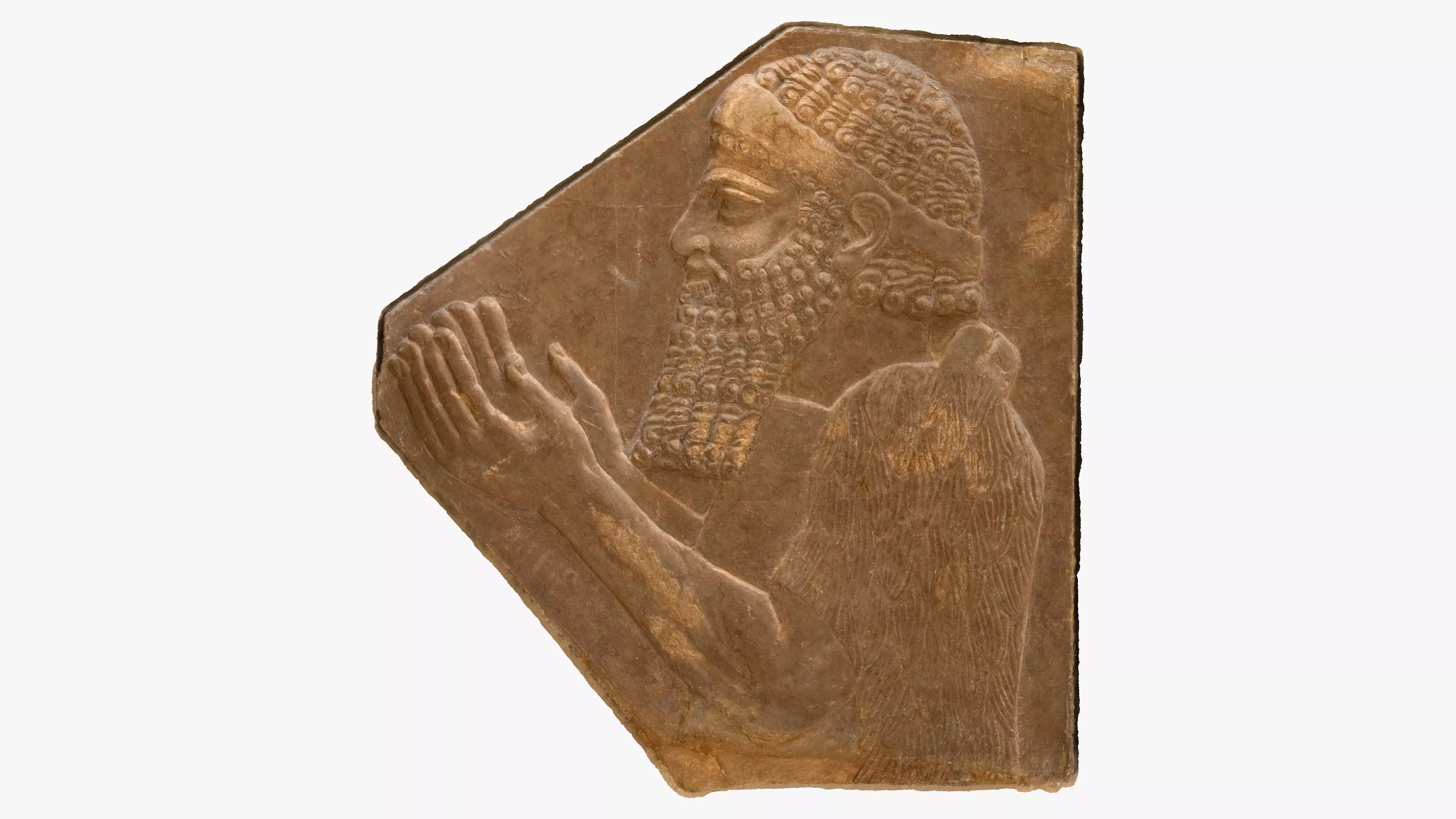 ASSYRIAN - TRIBUTAIRE MEDE I Low-poly 3D model_0