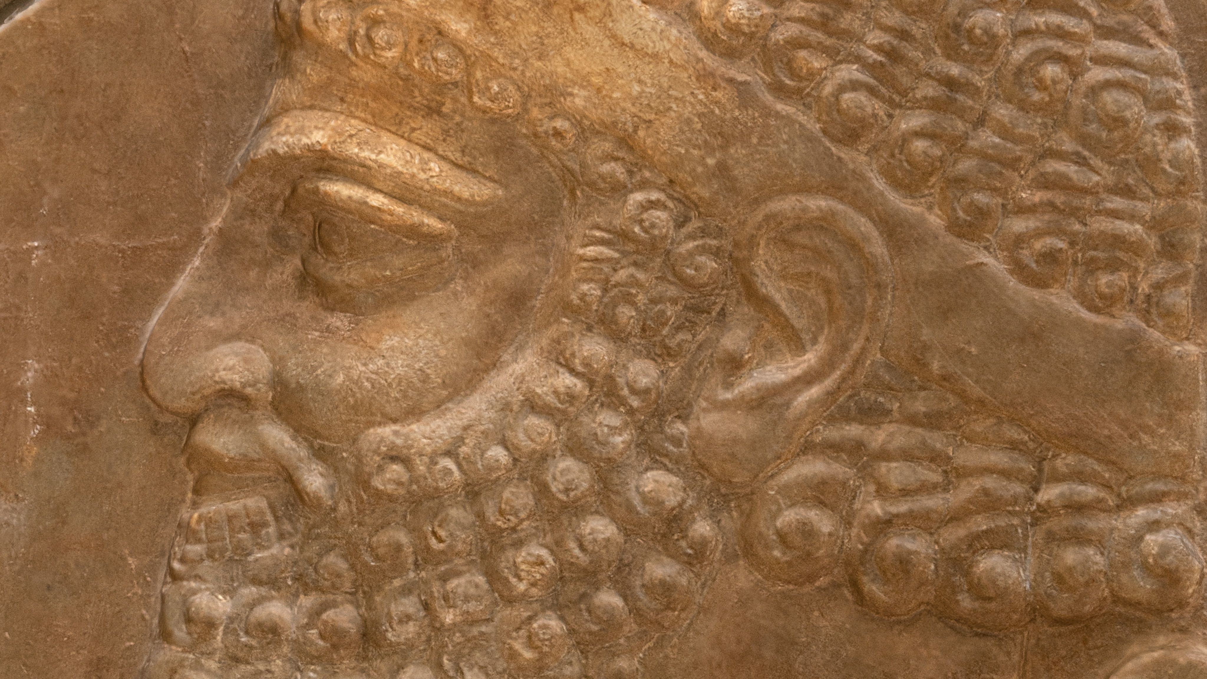 ASSYRIAN - TRIBUTAIRE MEDE I Low-poly 3D model_18