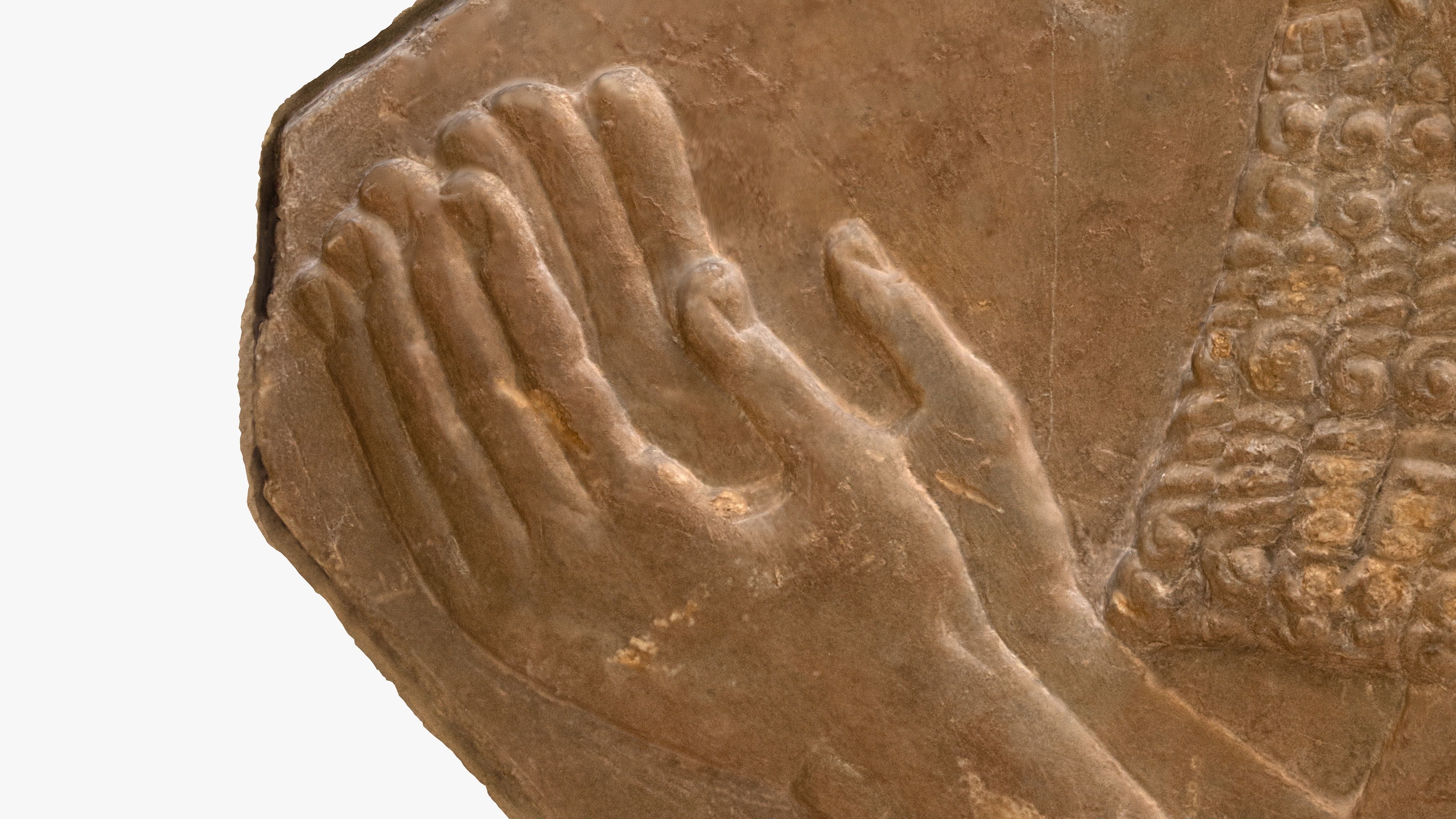 ASSYRIAN - TRIBUTAIRE MEDE I Low-poly 3D model_21